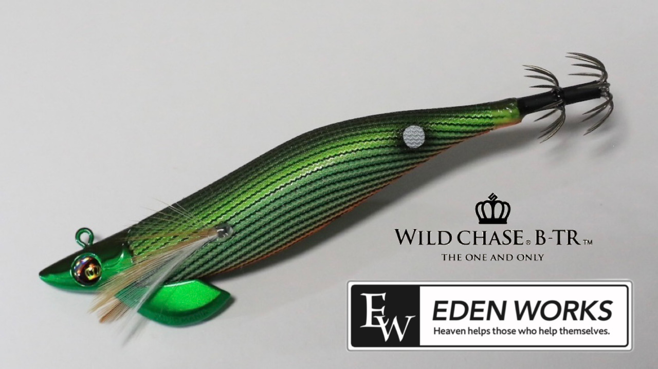 PRICE DOWN】WILD CHASE/B-TR 3.0号 25g『十六夜グリーン』 EDEN
