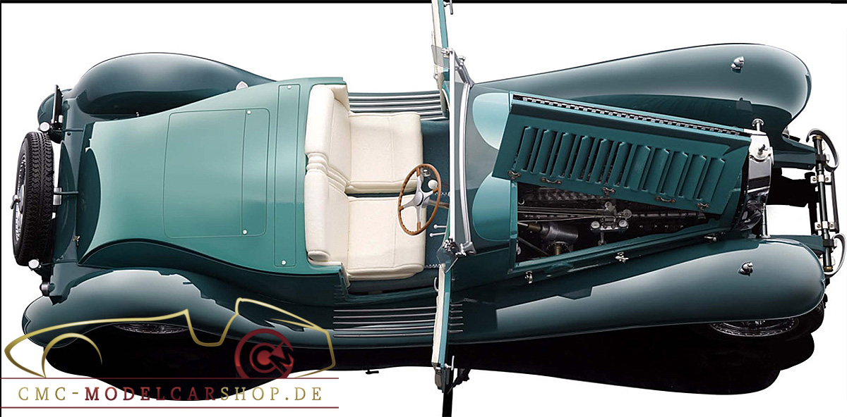 Bugatti Royale Roadster Esders, Bauer Exclusive, model car, miniature
