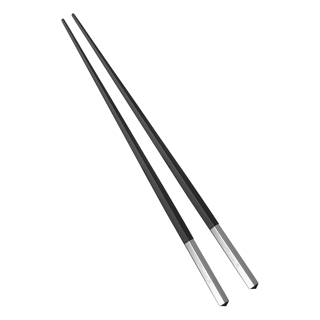 Christofle (クリストフル) Uni Chopsticks(ユニ 箸) ノアール(黒