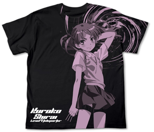 白井黒子Tシャツ [とある科学の超電磁砲] | 二次元キャラクター公式