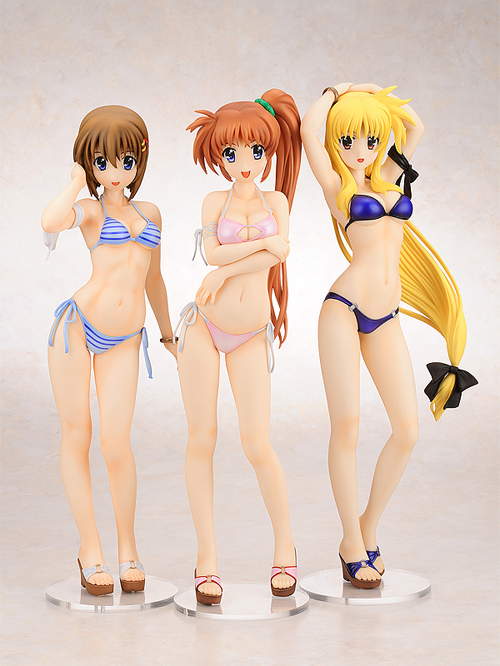 1/4 PVC塗装済み完成品 高町なのは 水着Ver. [魔法少女リリカルなのは