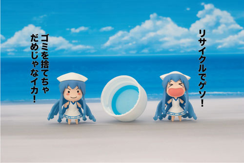 PVC製塗装済み 「侵略!?イカ娘」 ミニイカ娘 minimini飼育キット/1