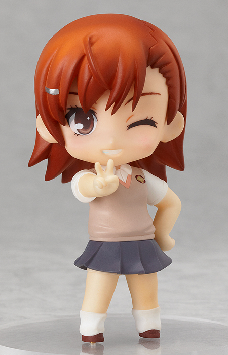 ABS＆PVC塗装済み可動フィギュア ねんどろいどぷち×ミニ四駆 御坂美琴