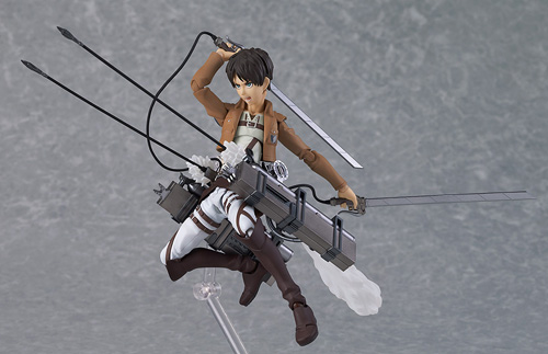 ABS＆PVC塗装済み可動フィギュア figma エレン・イェーガー [進撃の