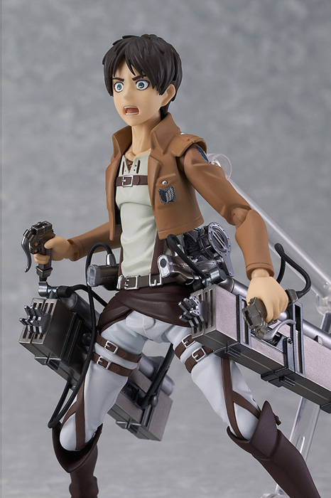 ABS＆PVC塗装済み可動フィギュア figma エレン・イェーガー [進撃の