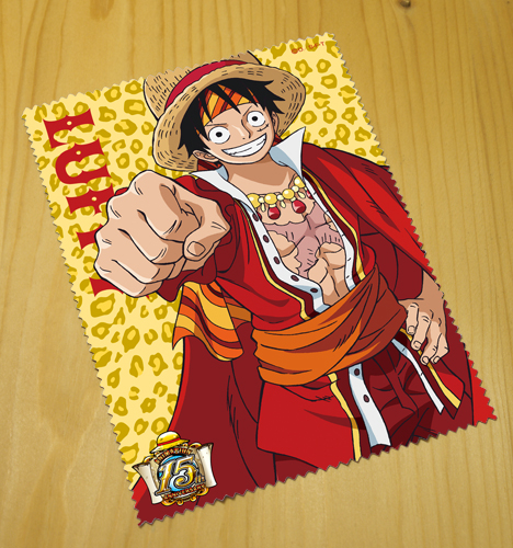 ルフィ15th anniversaryクリーナークロス [ワンピース] | 公式