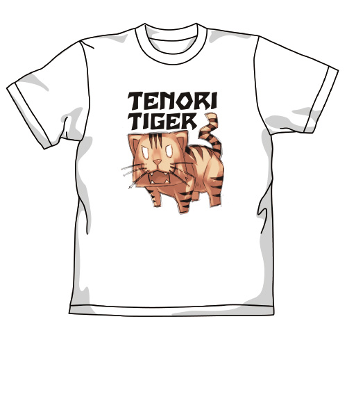 手乗りタイガーTシャツ [とらドラ！] | 二次元キャラクター公式グッズ