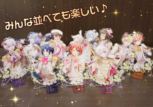☆限定☆八乙女楽アクセサリースタンド＆缶バッジセット [アイド