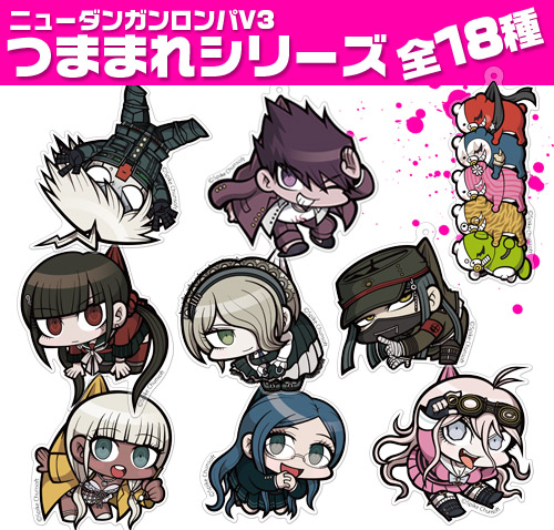 赤松楓 アクリルつままれストラップ [ニューダンガンロンパV3 みんなの