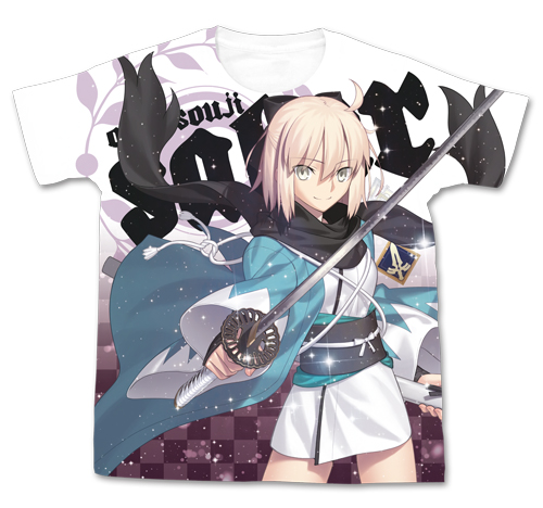 Fate/Grand Order セイバー/沖田総司フルグラフィックTシャツ [Fate