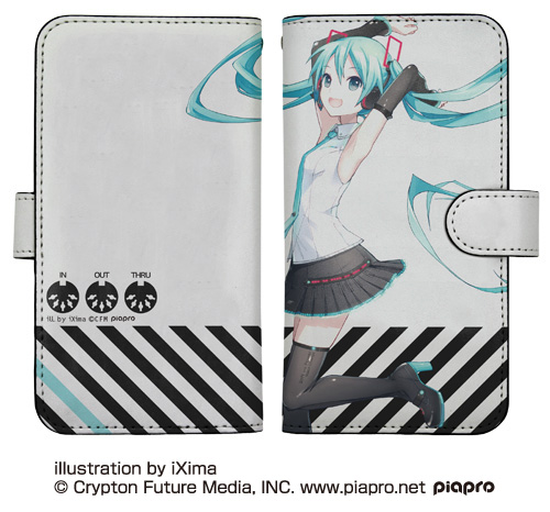 初音ミク V4X 手帳型スマホケース [初音ミク V4X] | 公式キャラクター