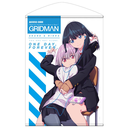 アカネ＆六花 B2タペストリー [SSSS.GRIDMAN] | 公式キャラクター