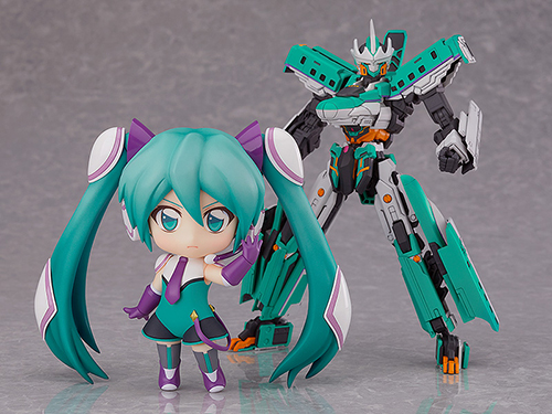 ねんどろいど 発音ミク ABS＆PVC 塗装済み可動フィギュア [新幹線変形