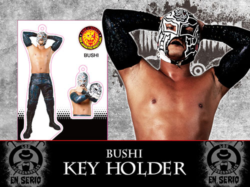 フィギュアシートキーホルダー BUSHI（3rd model） [新日本プロレス
