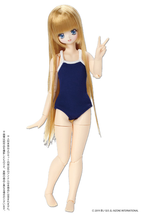 PNM188-NVW【1/6サイズドール用】PNM スクール水着II [Pureneemo