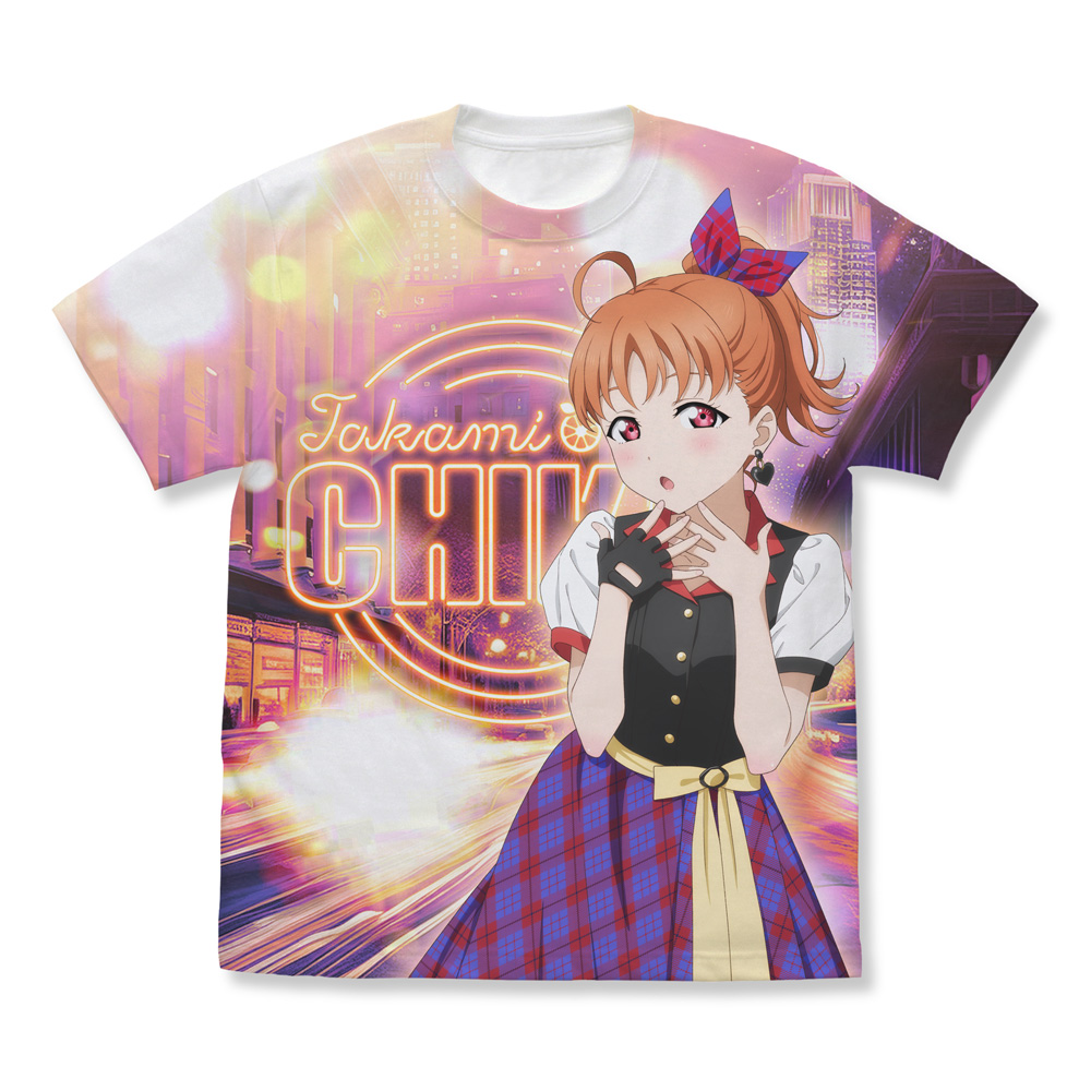 描き下ろし 高海千歌 フルグラフィックTシャツ ソロコンサートver