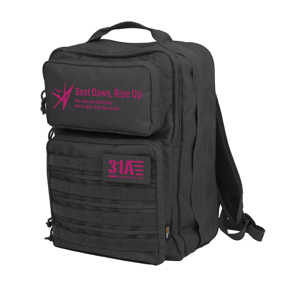 31A 部隊ロゴ ファンクショナルバックパック [ヘブンバーンズレッド
