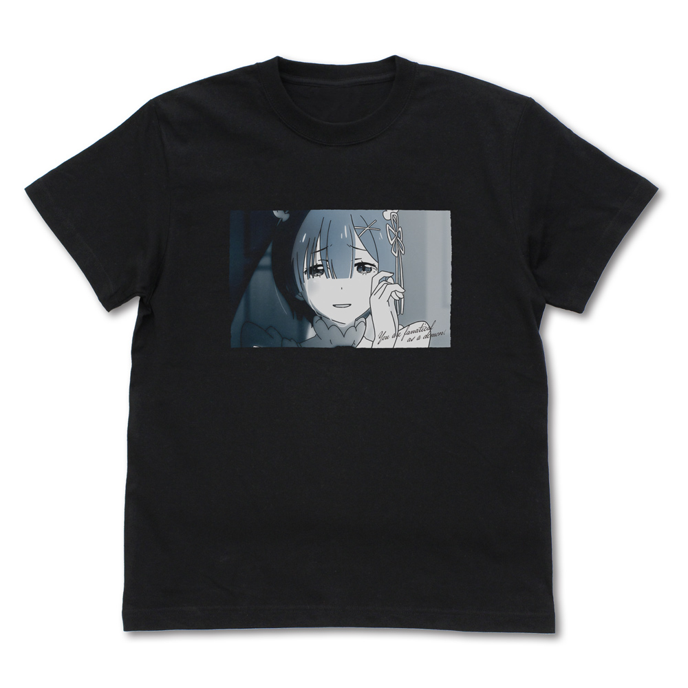 鬼がかってますね フォト Tシャツ [Re:ゼロから始める異世界生活