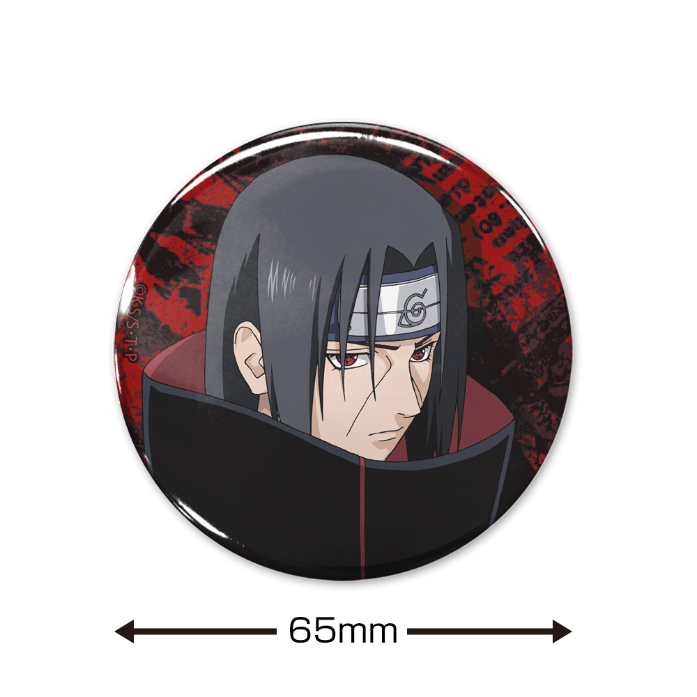 うちはイタチ 65mm缶バッジ [NARUTO-ナルト- 疾風伝] | キャラクター