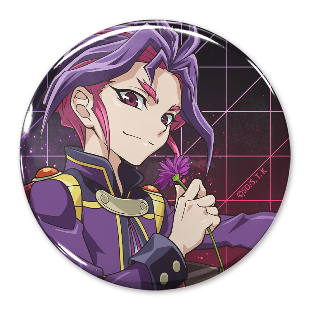 描き下ろし ユーリ 65mm缶バッジ 一輪のゆらめきVer. [遊☆戯☆王ARC-V