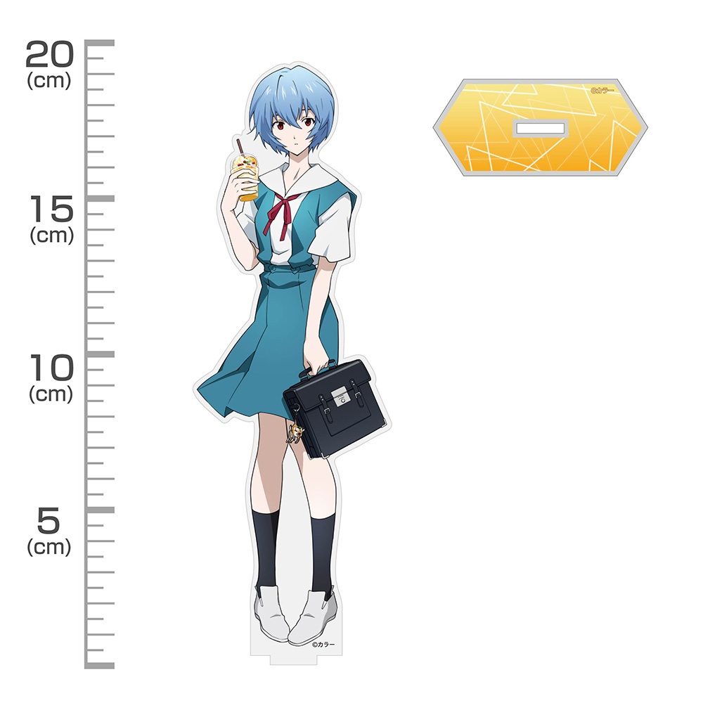 描き下ろし 綾波レイ アクリルスタンド（大） 制服Ver. [EVANGELION