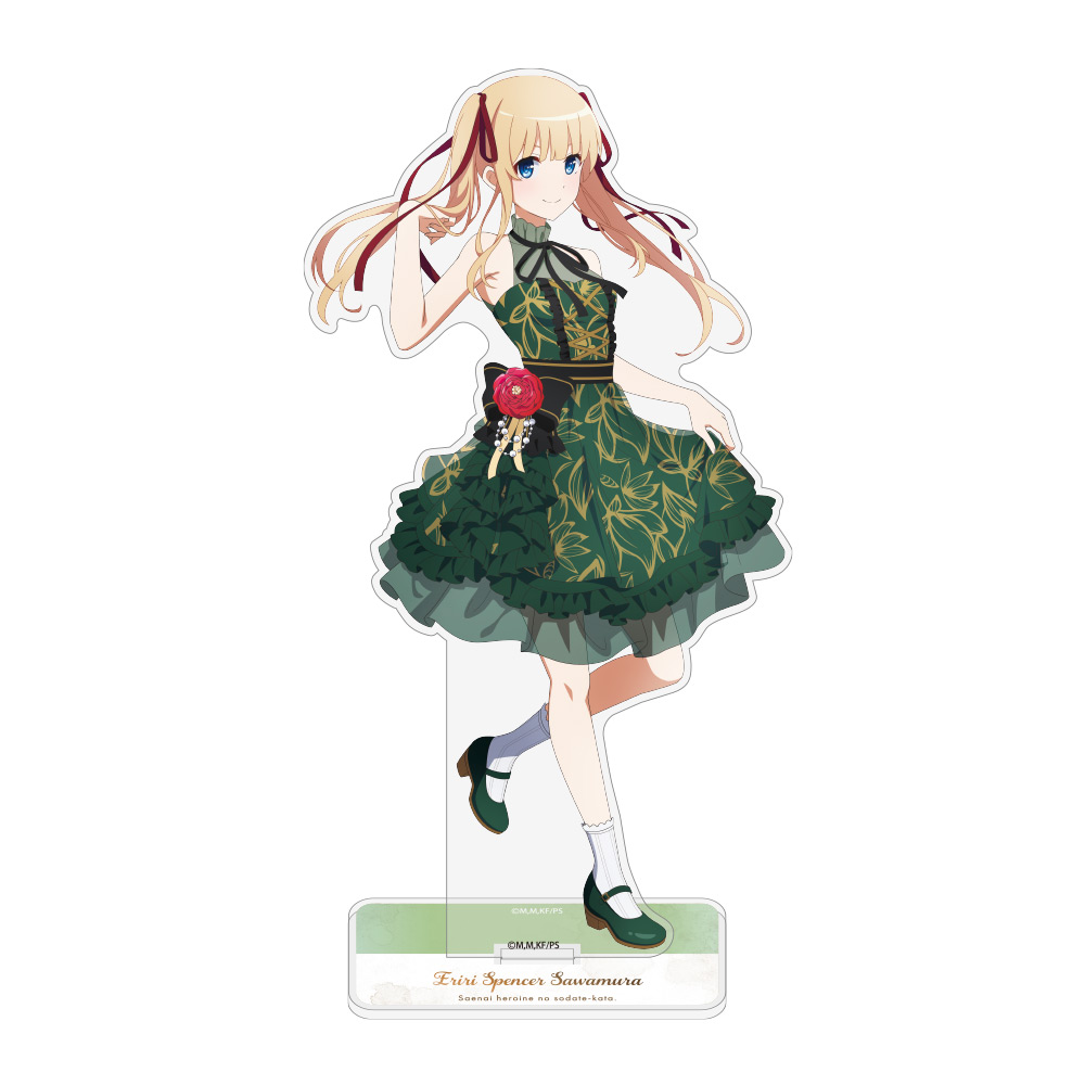 描き下ろし 澤村・スペンサー・英梨々 65mm缶バッジ Blooming dress