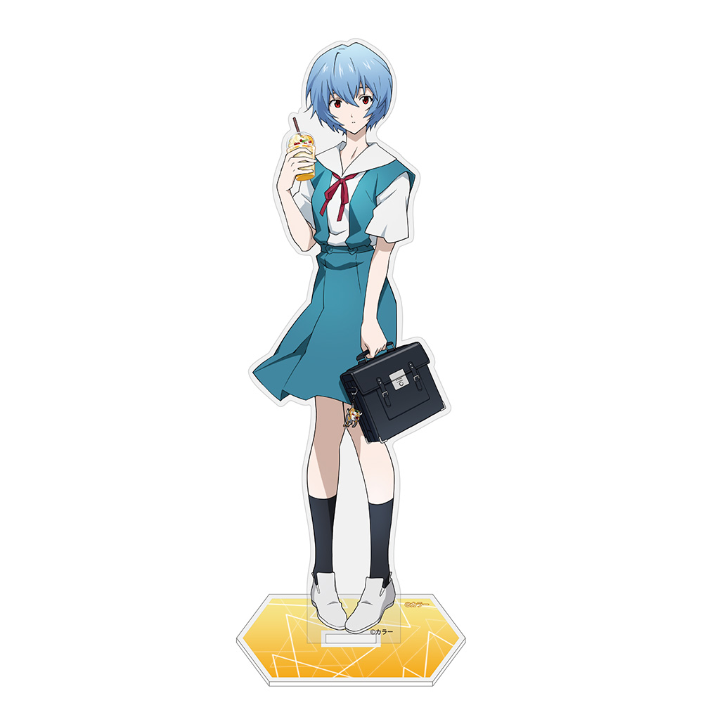 描き下ろし 綾波レイ アクリルスタンド（大） 制服Ver. [EVANGELION