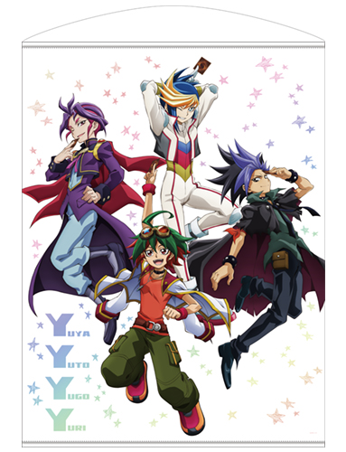 遊矢＆ユート＆ユーゴ＆ユーリ 100cmタペストリー [遊☆戯☆王ARC-V