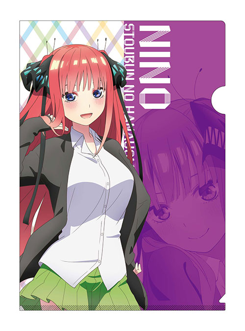 五等分の花嫁∬ クリアファイルセット 二乃 [五等分の花嫁∬] | 公式