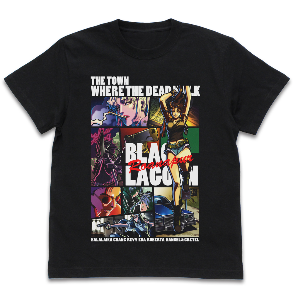 BLACKLAGOON フルカラーTシャツ [ブラック・ラグーン] | 公式