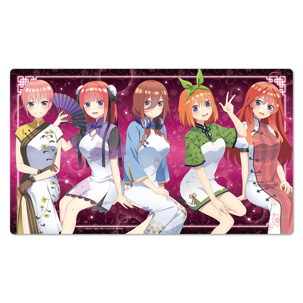 映画「五等分の花嫁」 キャラクターラバーマットA[一花＆二乃＆三玖