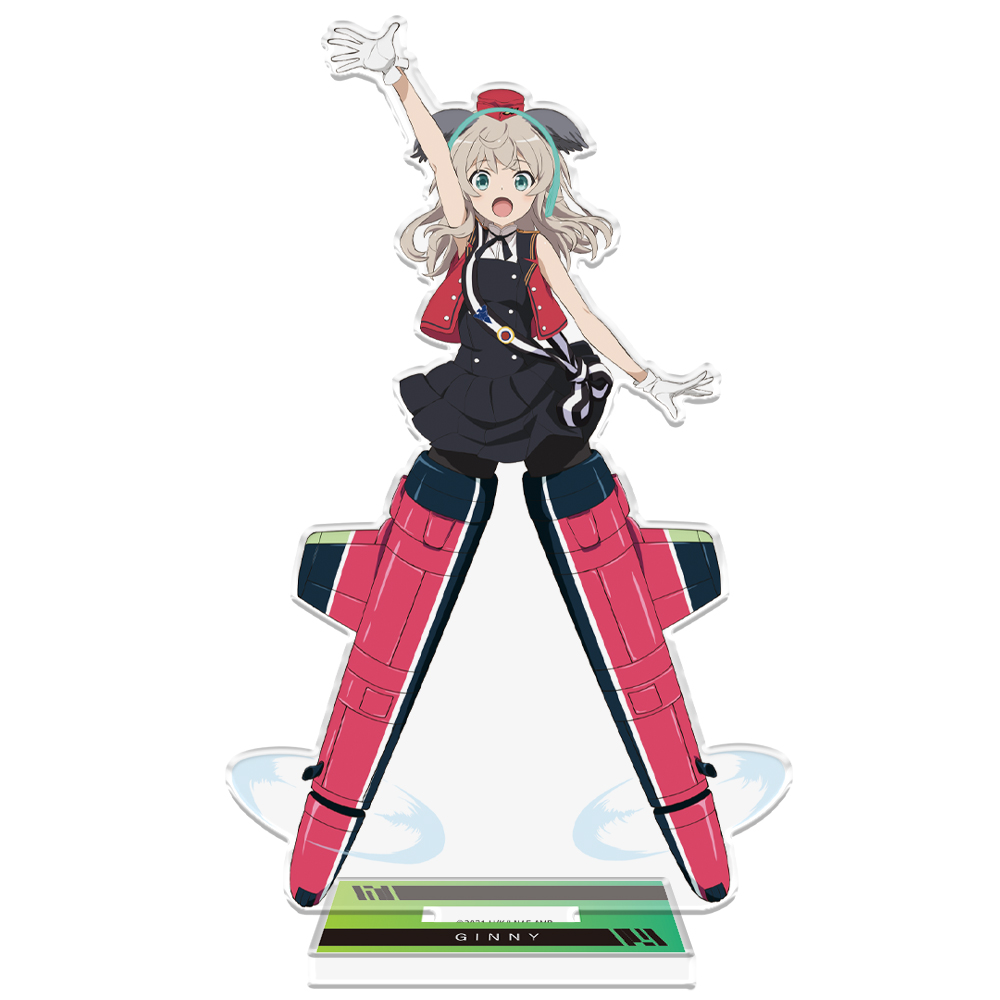 連盟空軍航空魔法音楽隊ルミナスウィッチーズ アクリルキャラスタンドA