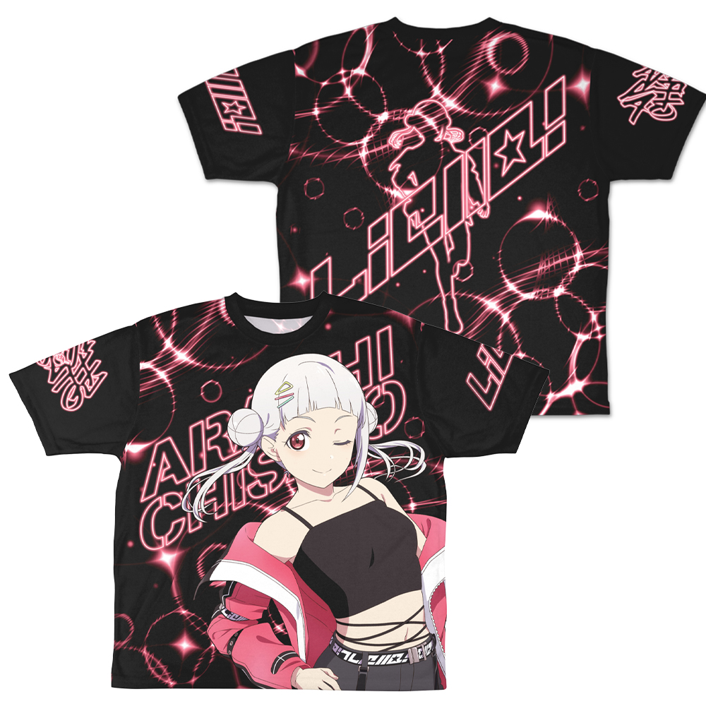 描き下ろし 嵐 千砂都 両面フルグラフィックTシャツ [ラブライブ