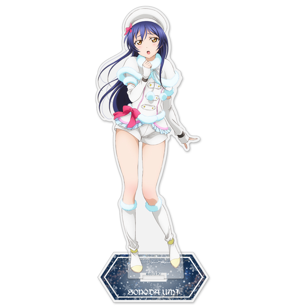 園田 海未 アクリルスタンド（大） Snow halation Ver. [ラブライブ