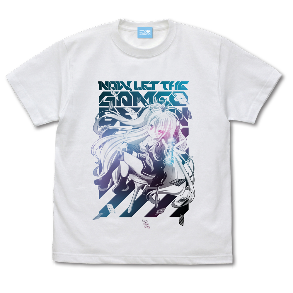描き下ろし「白」Tシャツ ASCIENTE!Ver. [ノーゲーム・ノーライフ