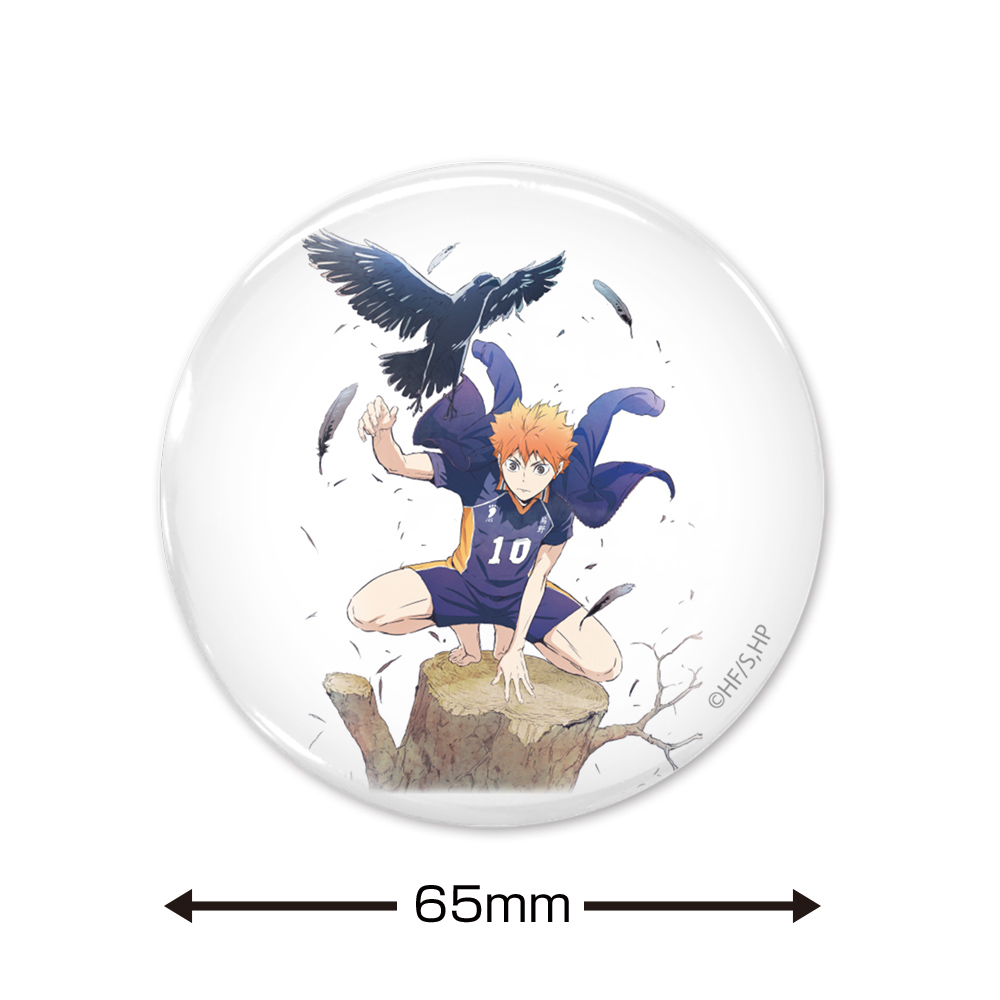 日向翔陽 65mm缶バッジ Ver.3.0 [ハイキュー!!] | キャラクター公式