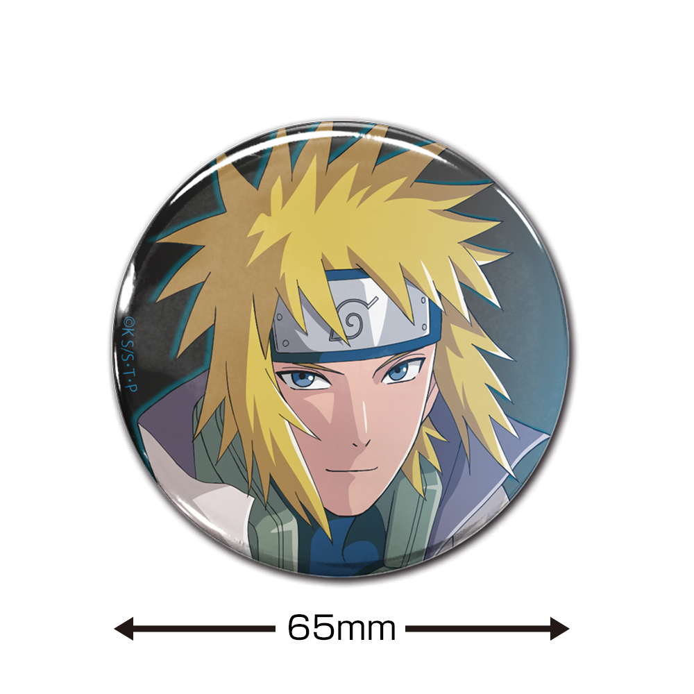 描き下ろし 波風ミナト 65mm缶バッジ [NARUTO-ナルト- 疾風伝