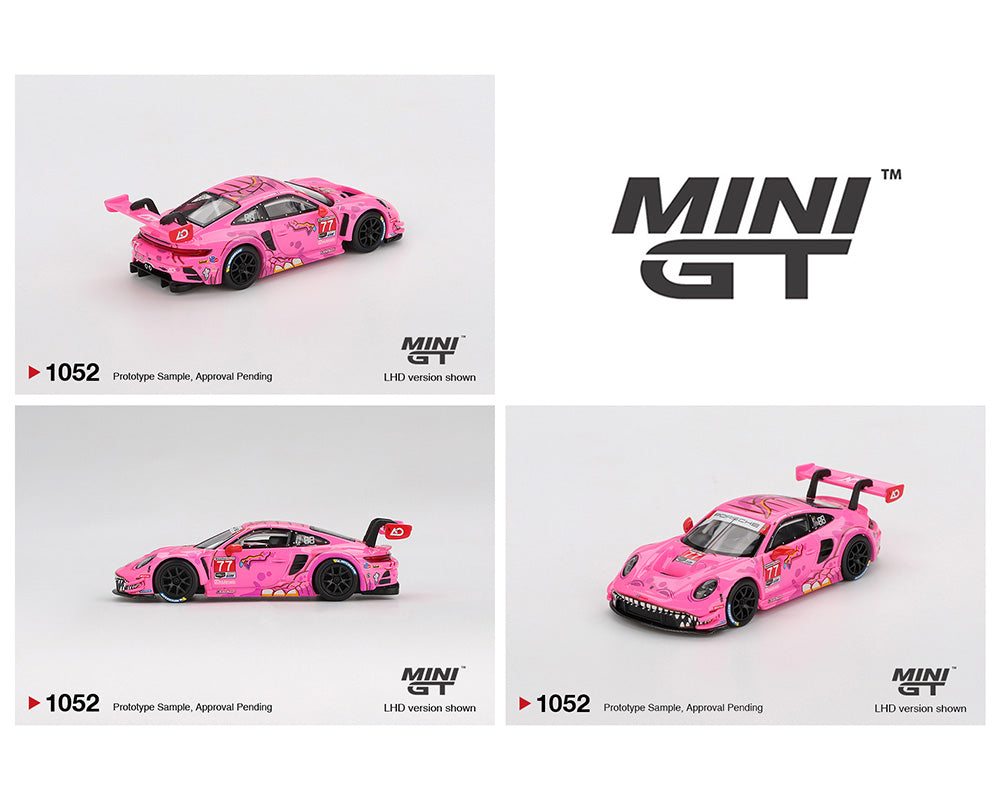 Preorder) Mini GT 1:64 Porsche 911 GT3 R #77 AO Racing 2024 IMSA