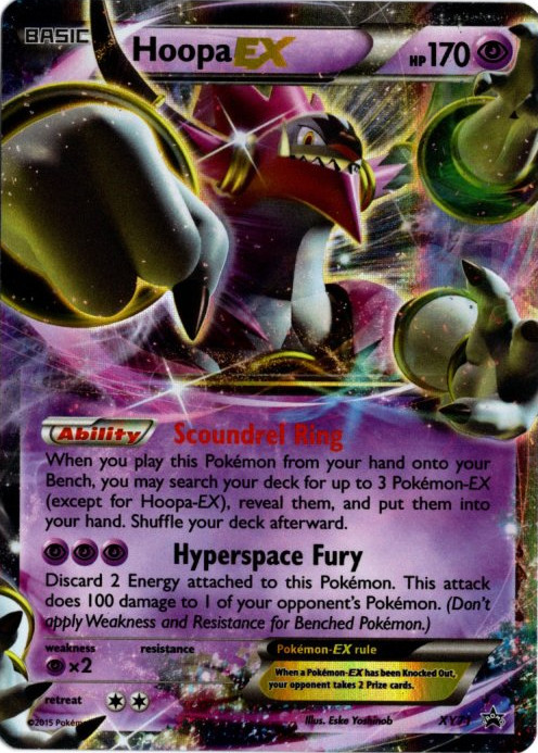 フーパEX 海外版 英語版 プロモ Hoopa EX - XY71 -【Card Chicken】