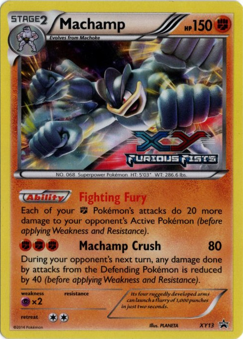 カイリキー 海外版 英語版 プレリリース プロモ Machamp - XY13 - 海外