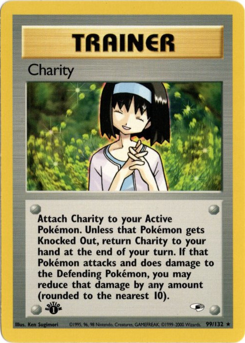 お上品攻撃 海外版 英語版 1ed Charity - 99/132 -【Card Chicken】
