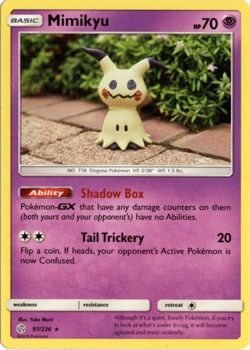 ミミッキュ 海外版 英語版 Mimikyu - 97/236 -【Card Chicken】