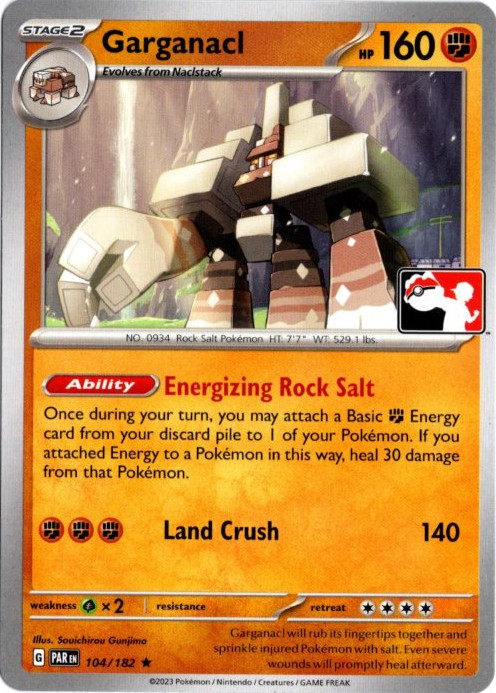 キョジオーン 海外版 英語版 Prize Pack Garganacl - 104/182 -【Card