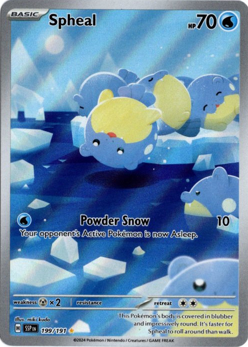 タマザラシ AR 海外版 英語版 Spheal - 199/191 -【Card Chicken】