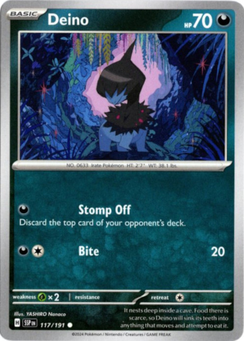 モノズ 海外版 英語版 Deino - 117/191 -【Card Chicken】