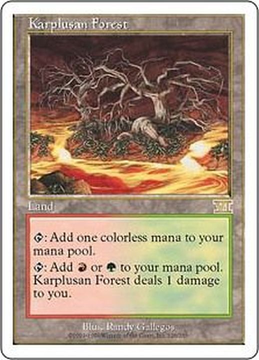 HPLD]カープルーザンの森/Karplusan Forest《日本語》【6ED】