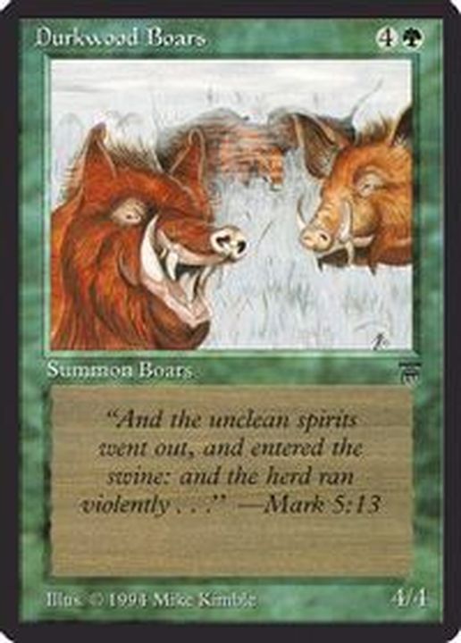 Durkwood Boars《英語》【LEG】