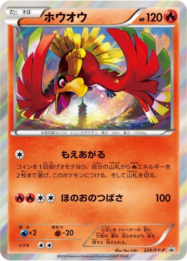 状態B〕ホウオウ【P】{224/XY-P}
