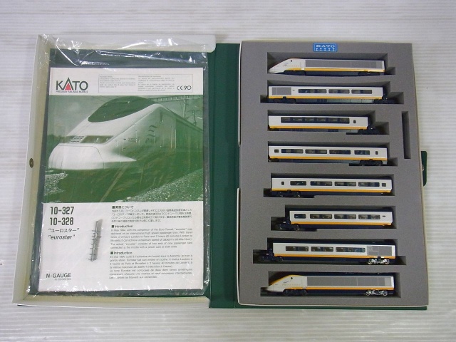 宅配】北海道旭川市の鉄道模型買取実績｜KATO・Nゲージ ユーロスター 8