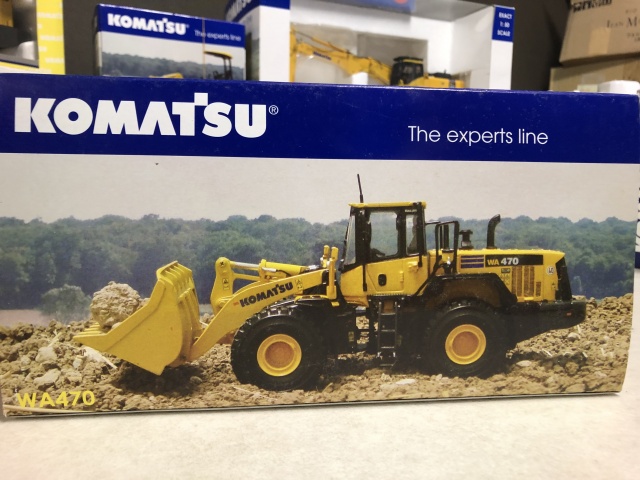 宅配】福島県会津若松市のミニカー買取実績｜コマツ「1/50 WA470